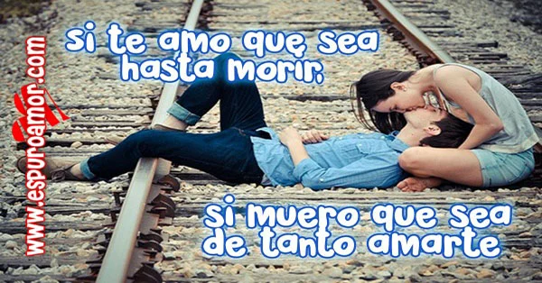 imagenes de parejas besandose apasionadamente sobre riel de tren